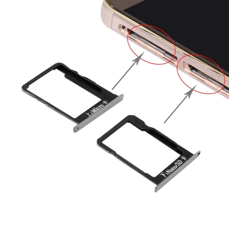 SIM Card Tray and Micro SD Card Tray Huawei Ascend Mate 7