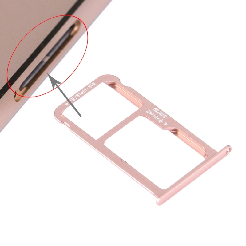 Nano SIM + Micro SD Nano SIM Card Tray For HUAWEI Honor V8